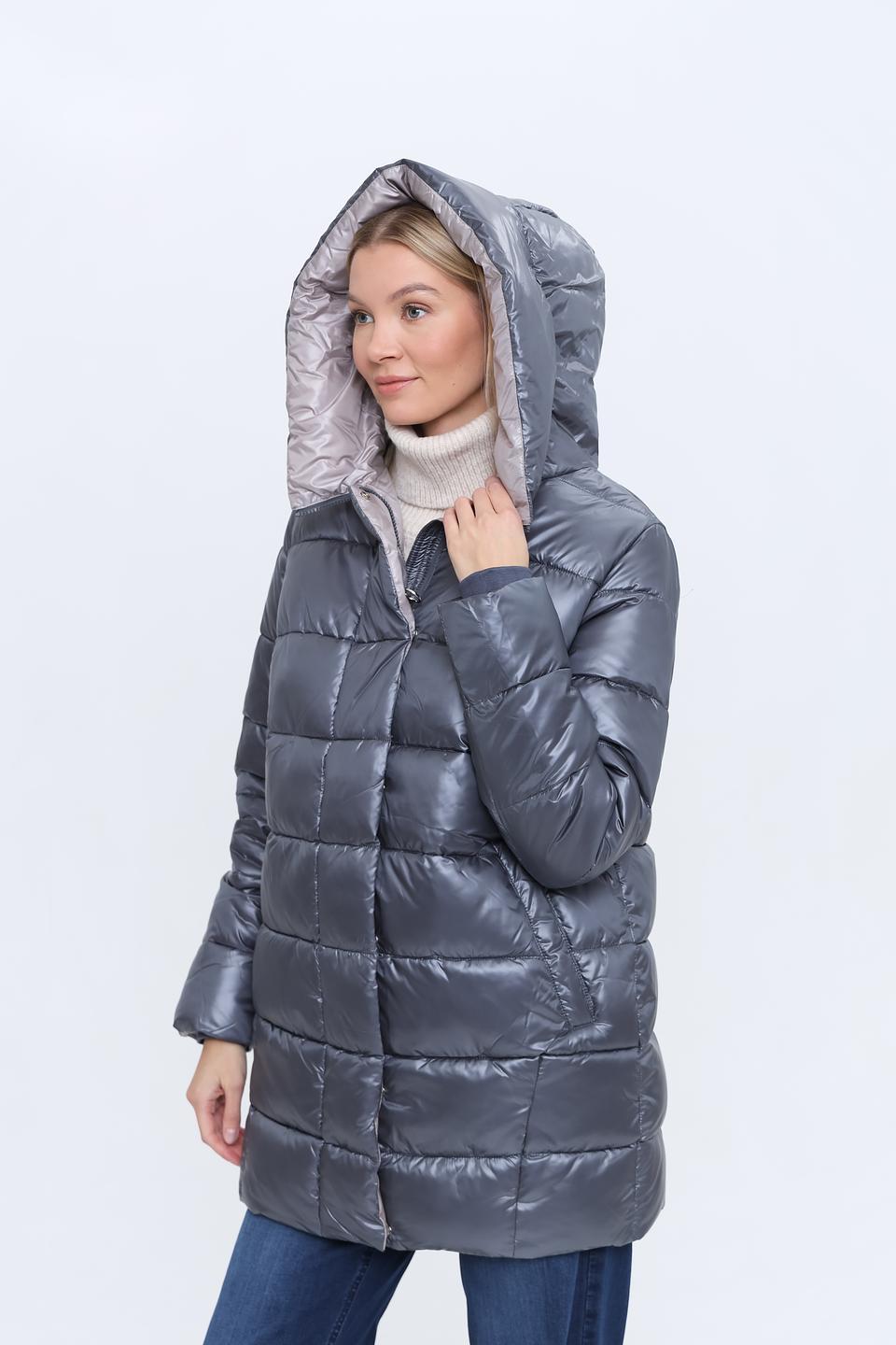 Куртка Pezzo стеганая серая