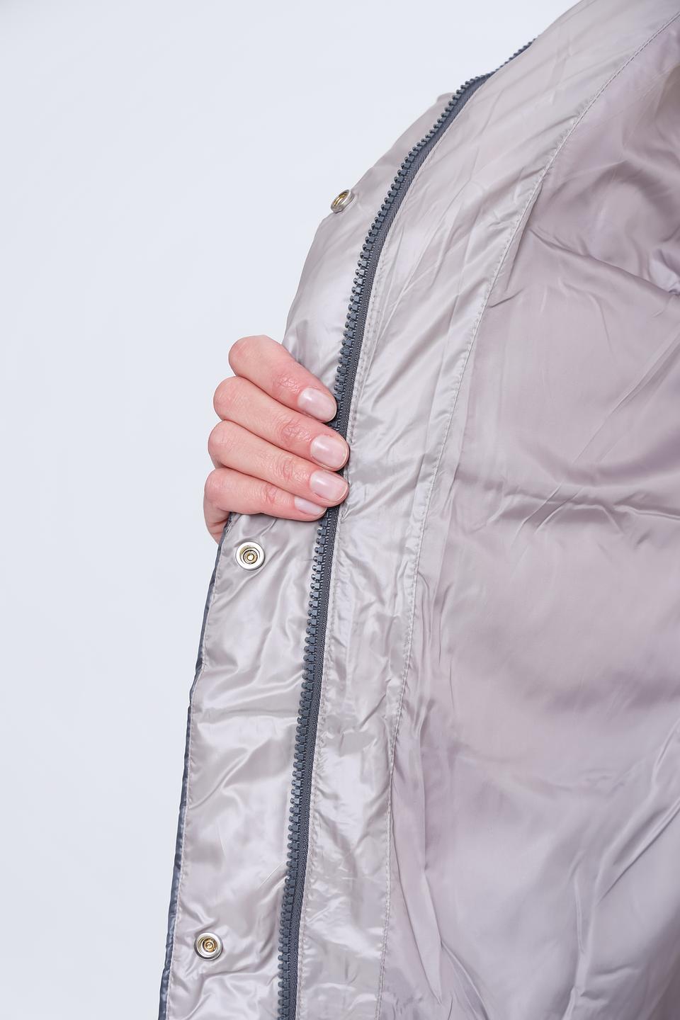 Куртка Pezzo стеганая серая