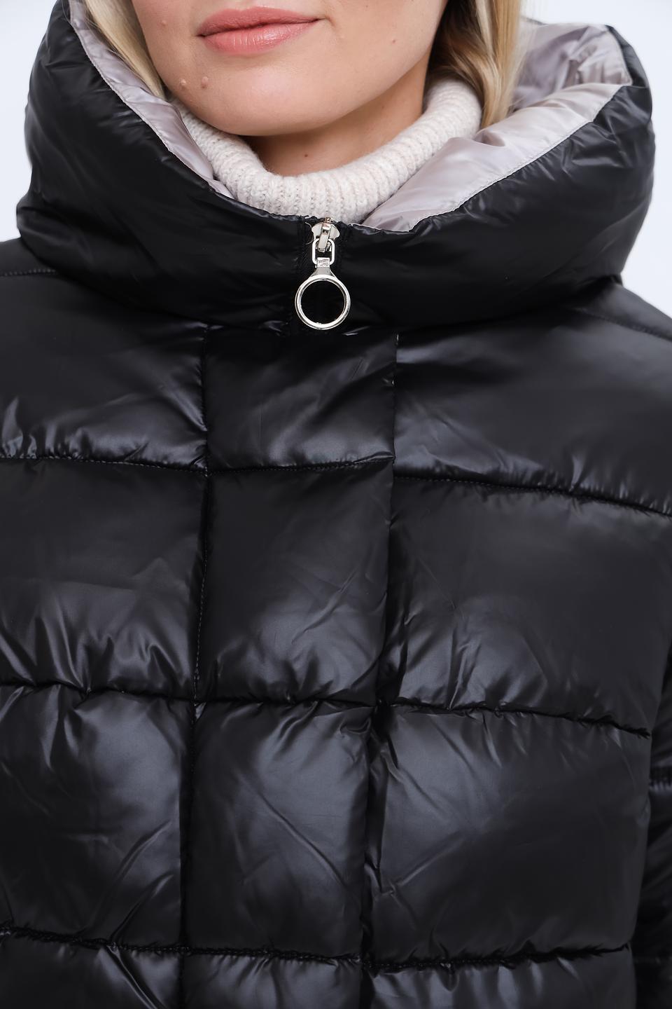 Куртка Pezzo чёрная стеганая