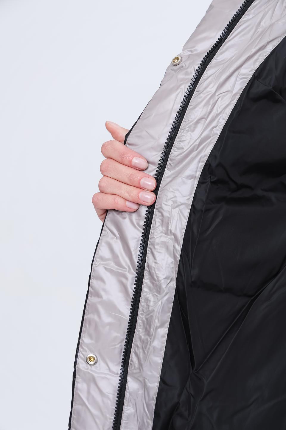 Куртка Pezzo чёрная стеганая