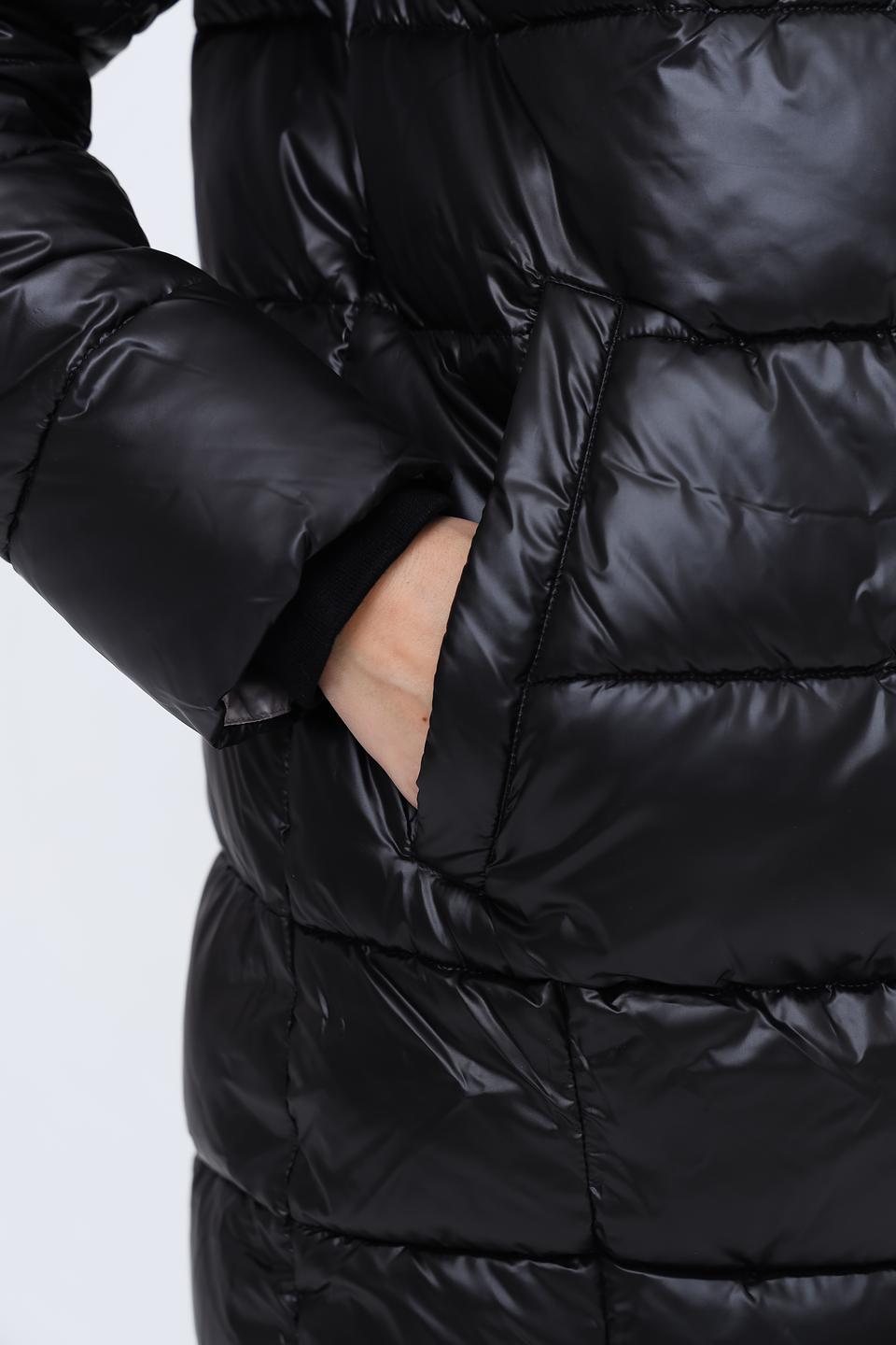 Куртка Pezzo чёрная стеганая