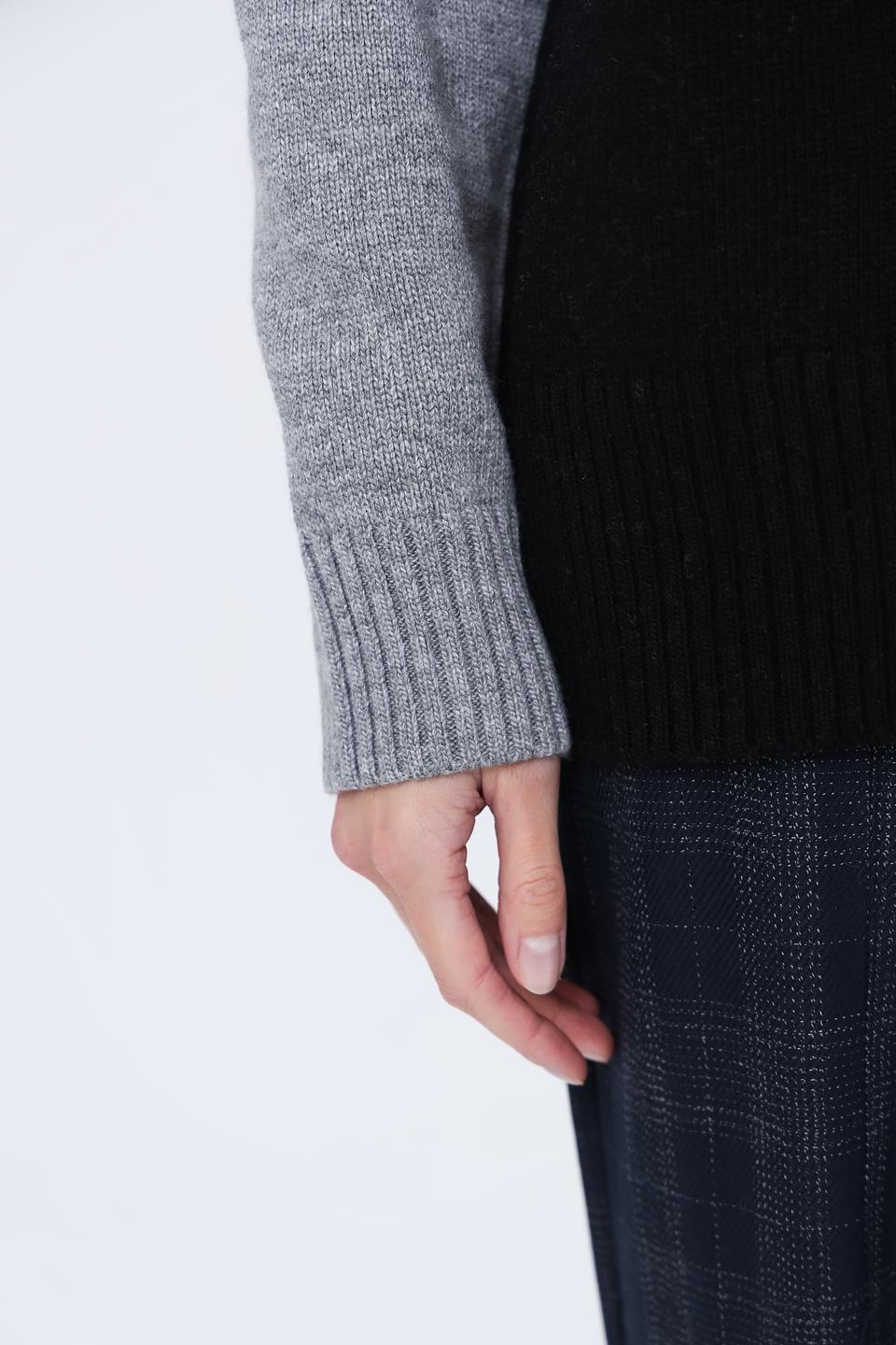 Джемпер Kaos комбинированный чёрный