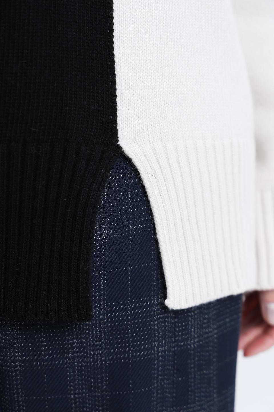 Джемпер Kaos комбинированный чёрный