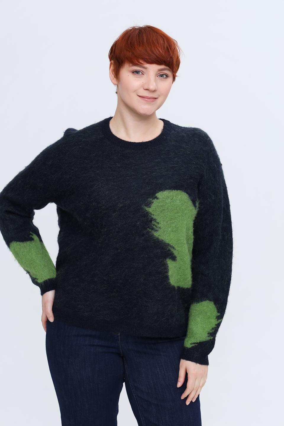 Пуловер Samoon с аппликацией