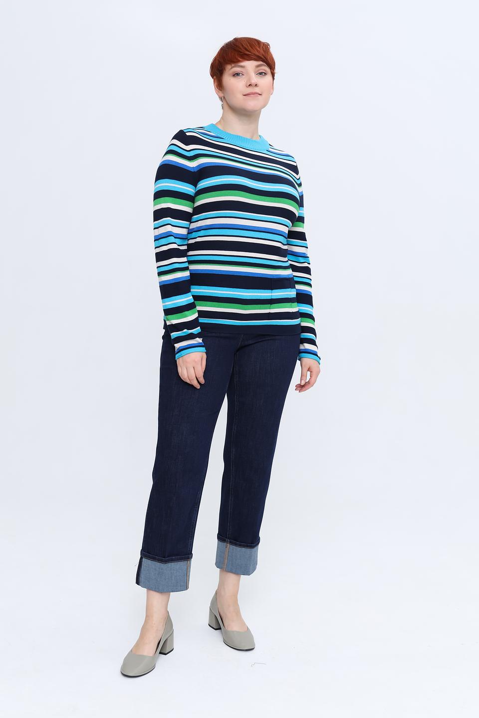 Пуловер Rabe collection в полоску