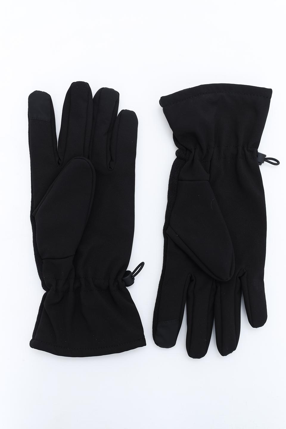 Перчатки Tom Tailor denim чёрные