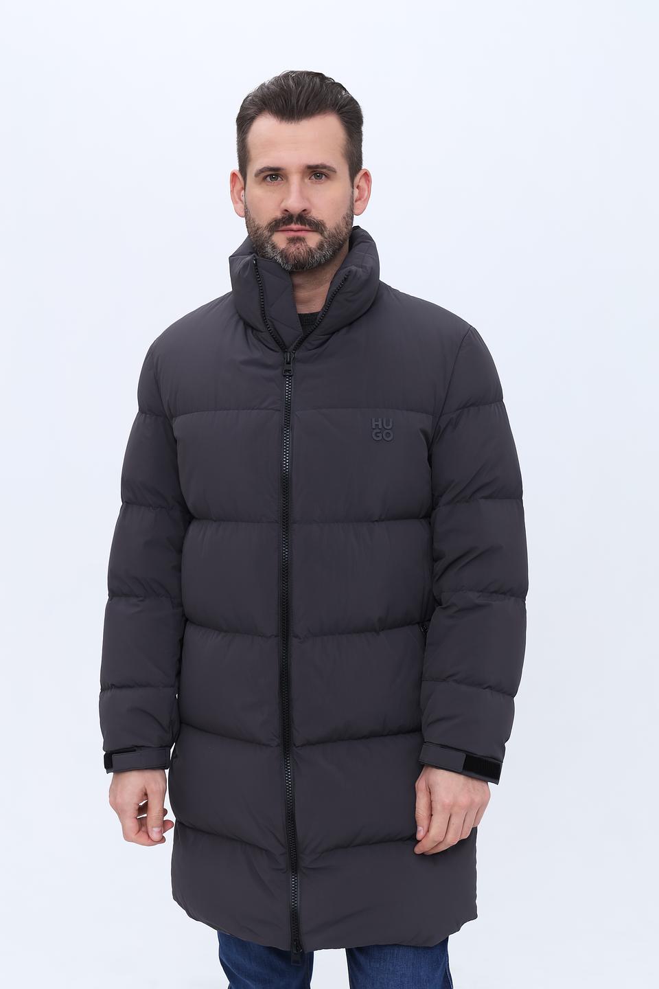 Пальто Hugo муж. графитовое