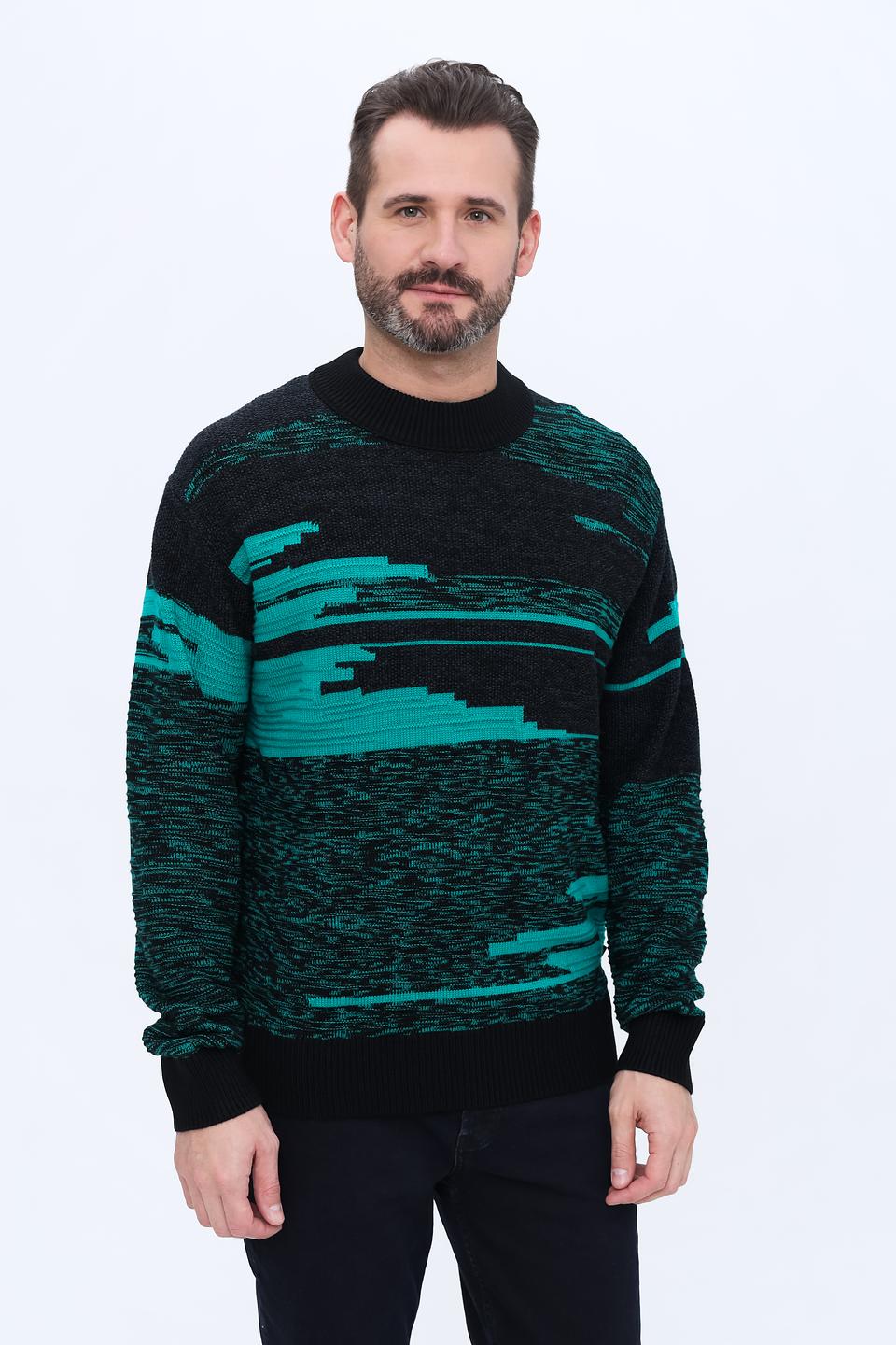 Джемпер Boss Orange с узором чёрный