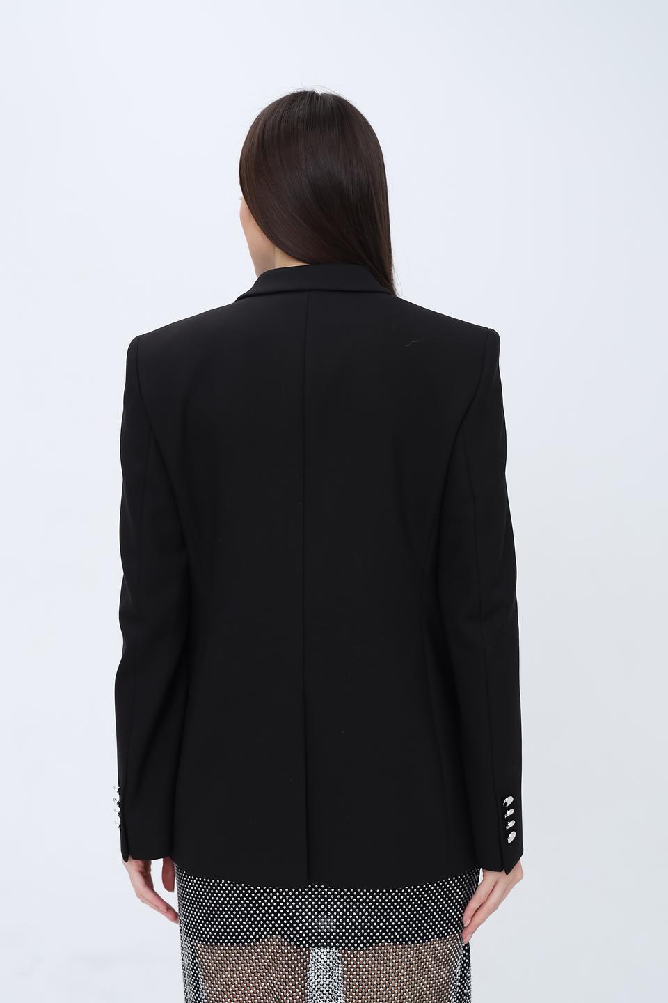 Жакет Boss Black чёрный приталенный