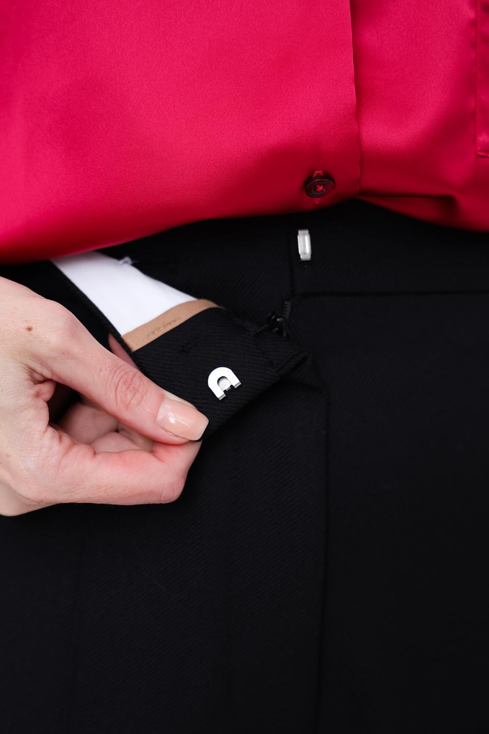 Брюки Boss Black широкие чёрные