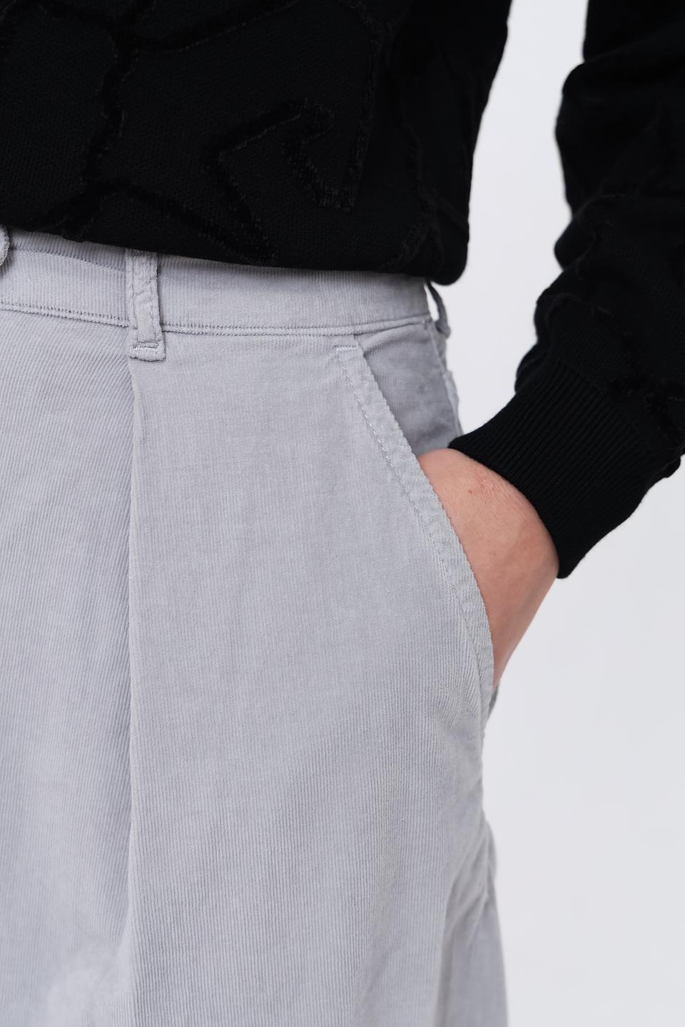 Брюки Emporio Armani серые