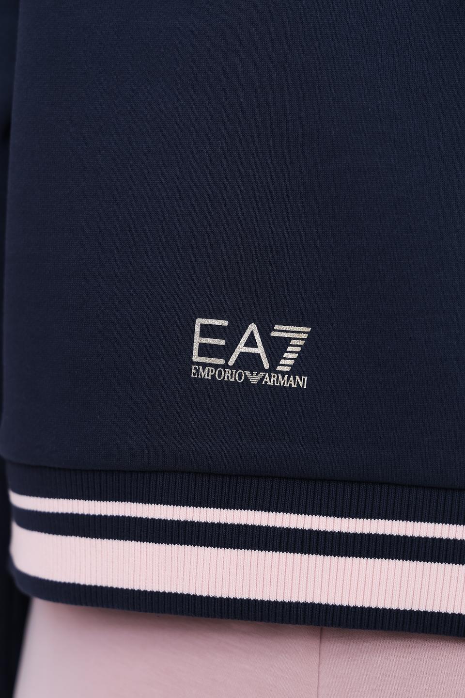 Толстовка EA7 женская с логотипом