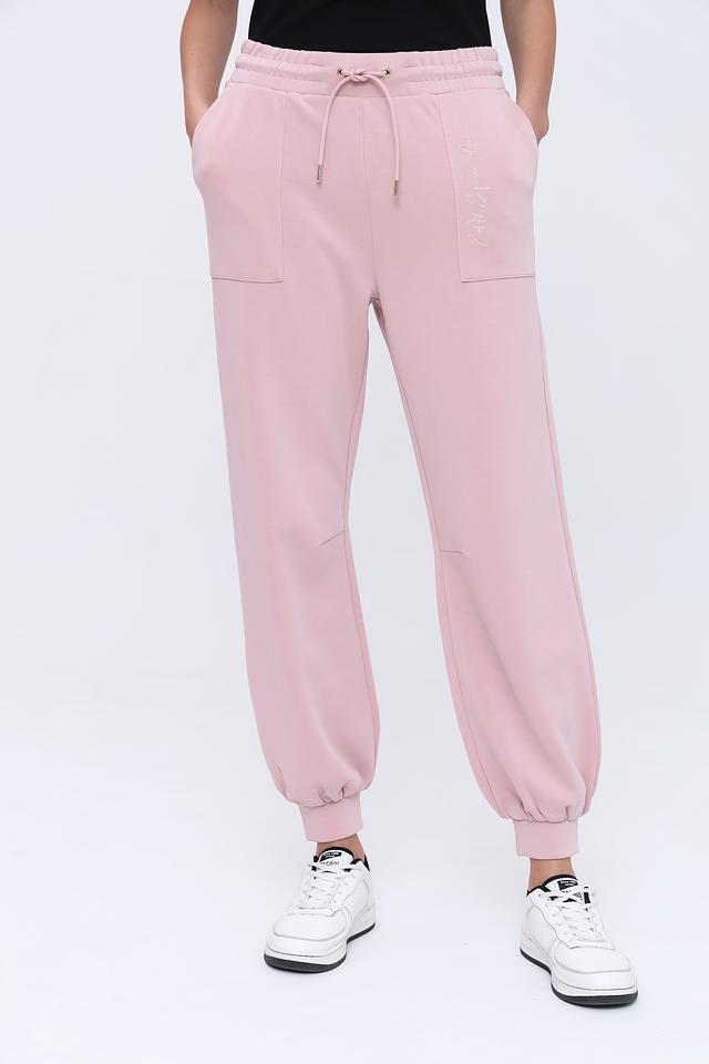 Спортивные брюки EA7 пудрово-розовые