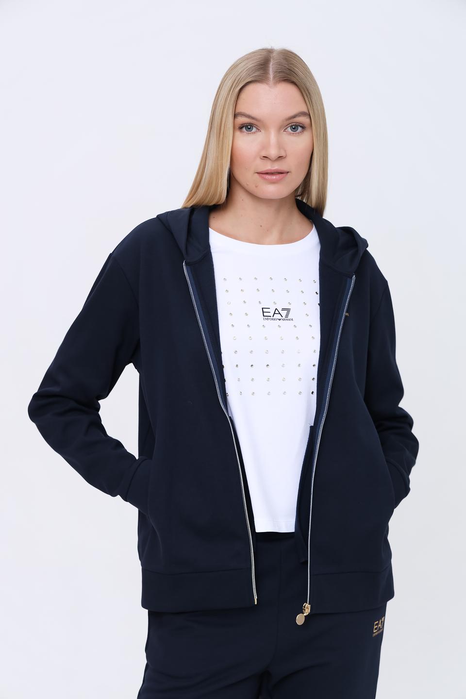 Спортивный костюм EA7 темно-синий