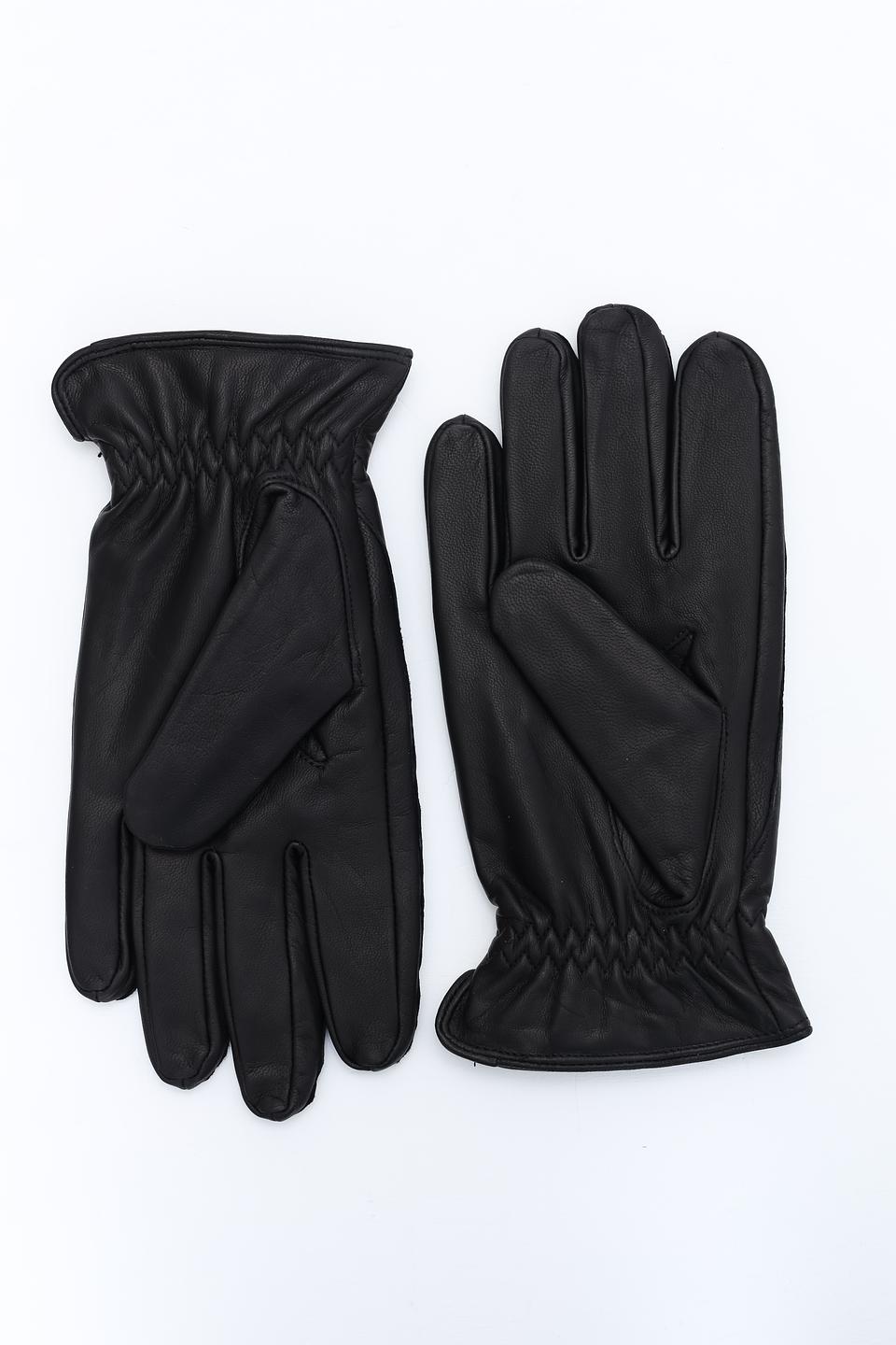 Перчатки кожаные Roeckl чёрные