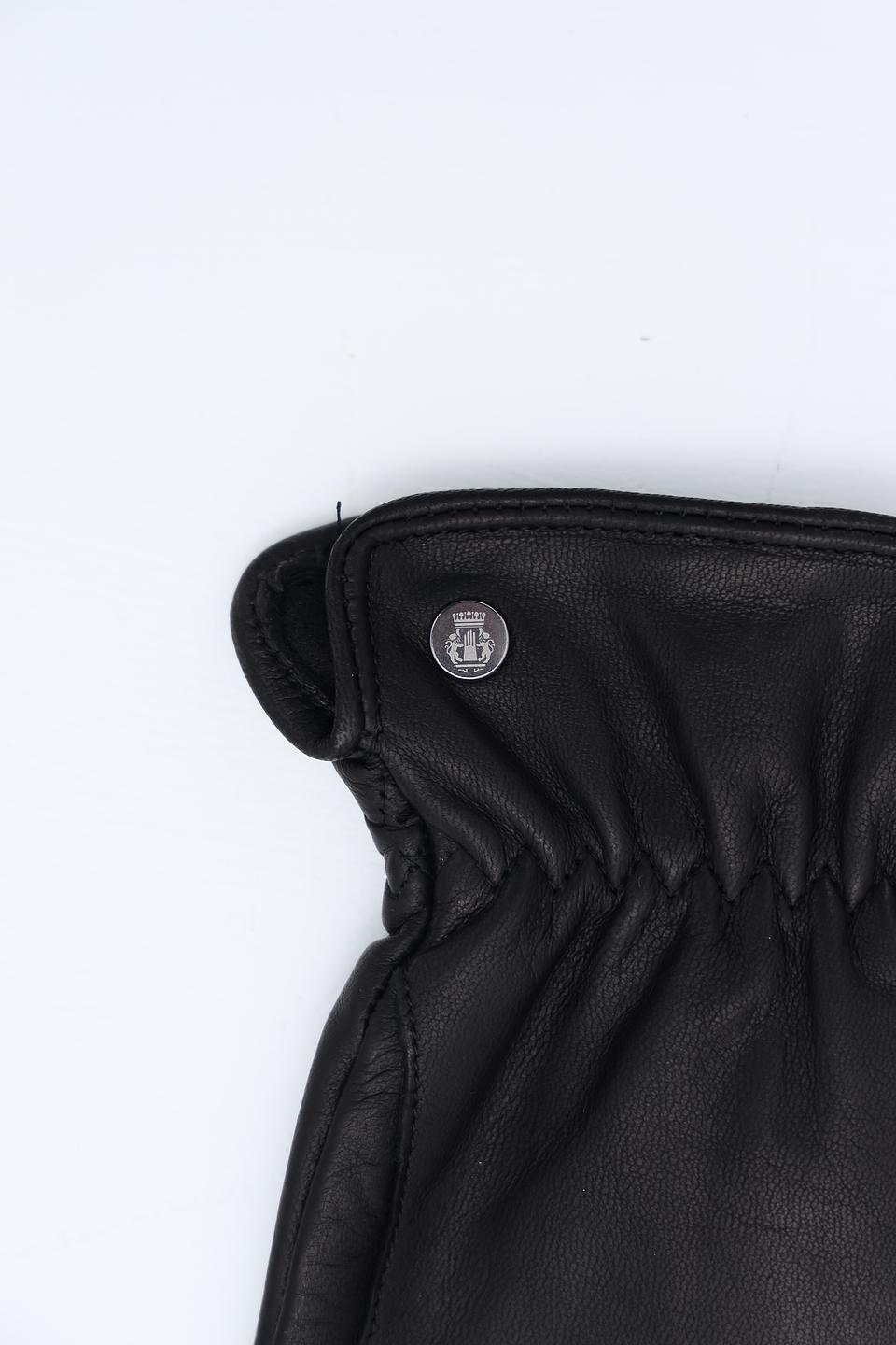 Перчатки кожаные Roeckl чёрные