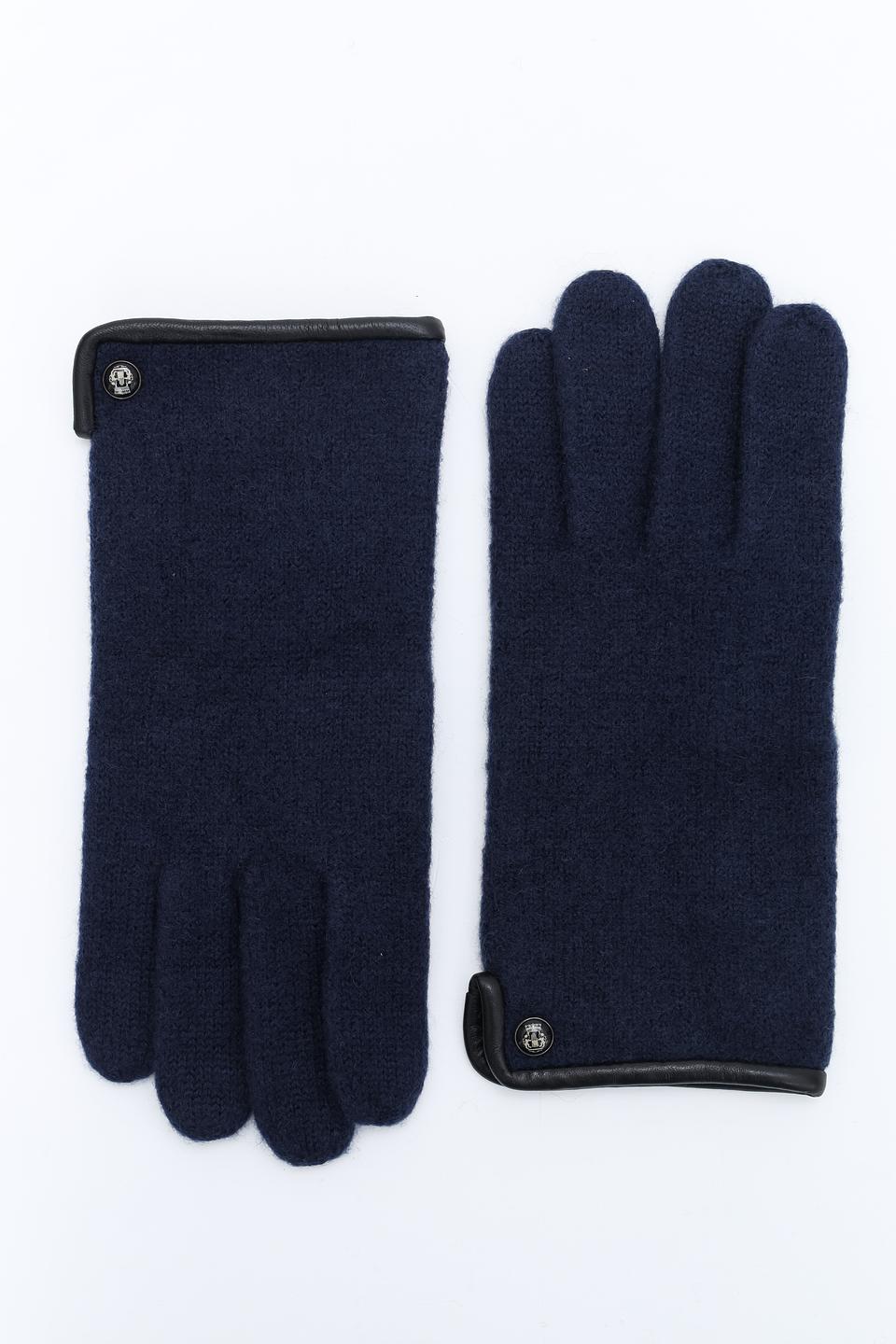 Перчатки Roeckl шерстяные синие