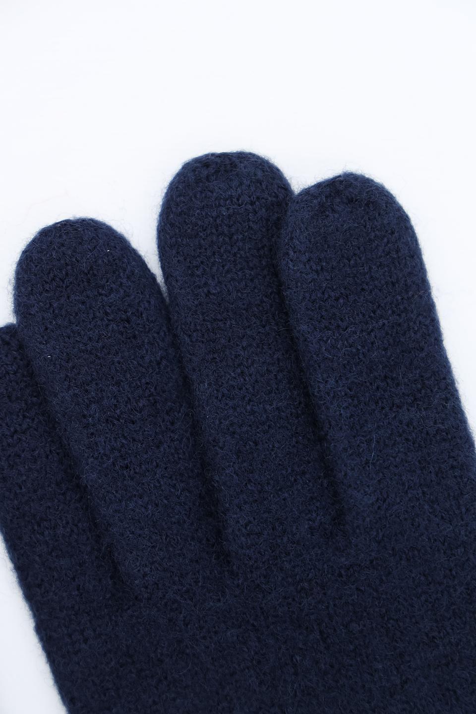 Перчатки Roeckl шерстяные синие