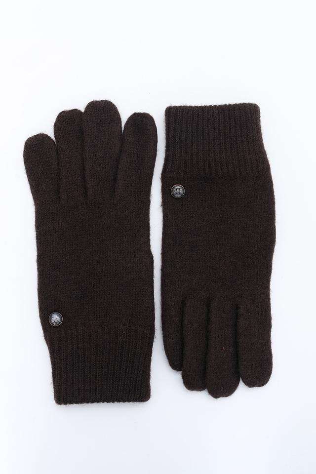 Перчатки Roeckl шерстяные коричневые