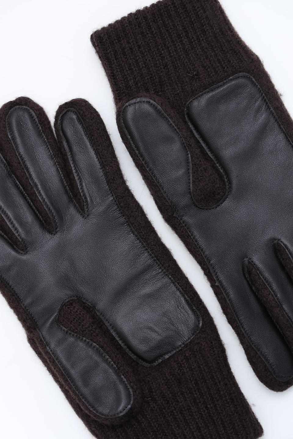 Перчатки Roeckl шерстяные коричневые