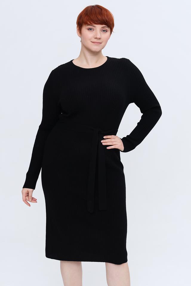 Платье Gerry Weber черное с поясом