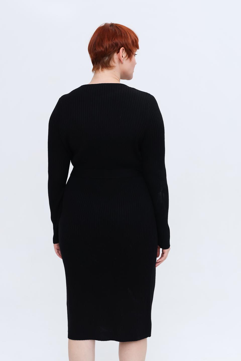 Платье Gerry Weber черное с поясом