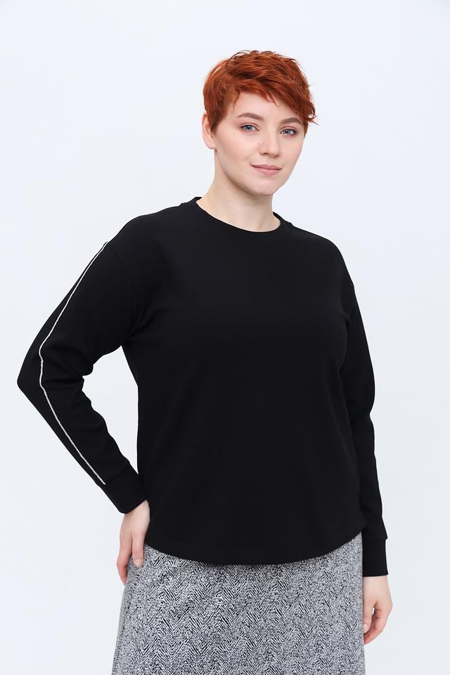 Пуловер Gerry Weber чёрный с полоской