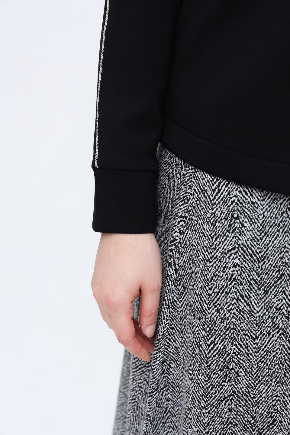 Пуловер Gerry Weber чёрный с полоской