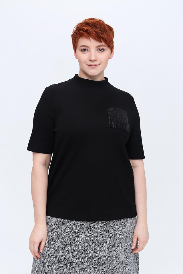 Пуловер Gerry Weber чёрный с декором