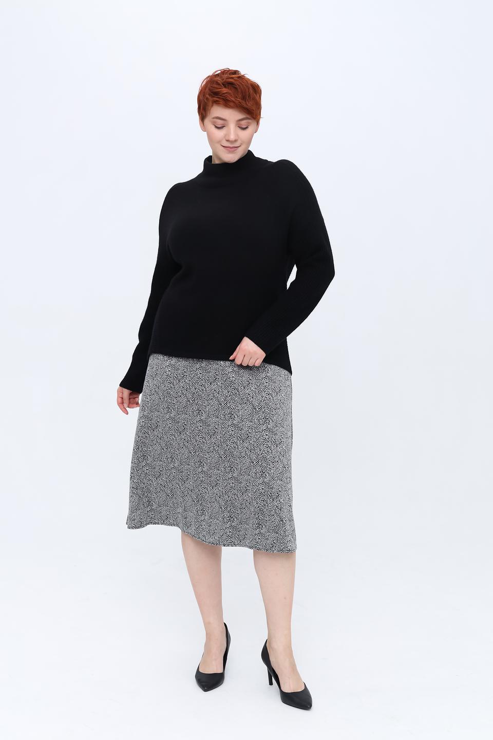 Пуловер Gerry Weber чёрный с горлом