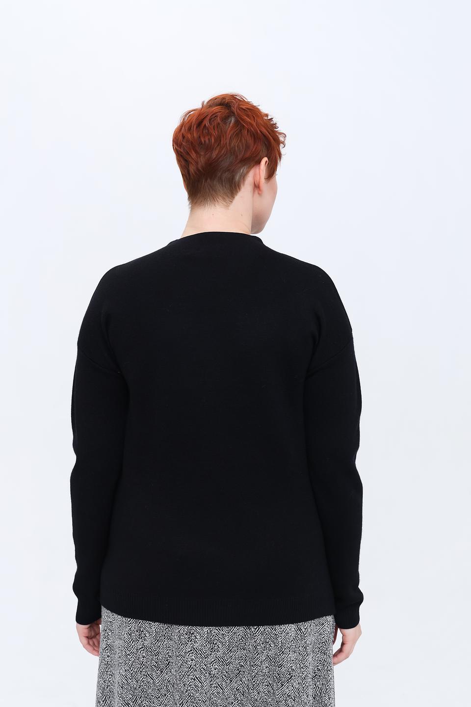 Пуловер Gerry Weber с принтом черный