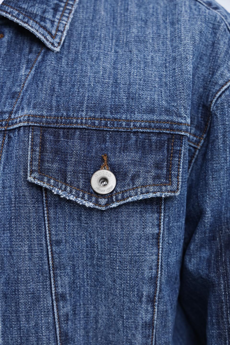 Куртка джинсовая Pezzo синяя