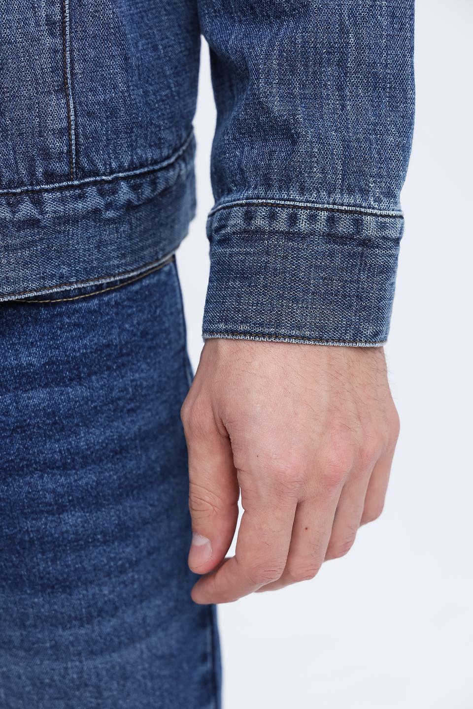 Куртка джинсовая Pezzo синяя