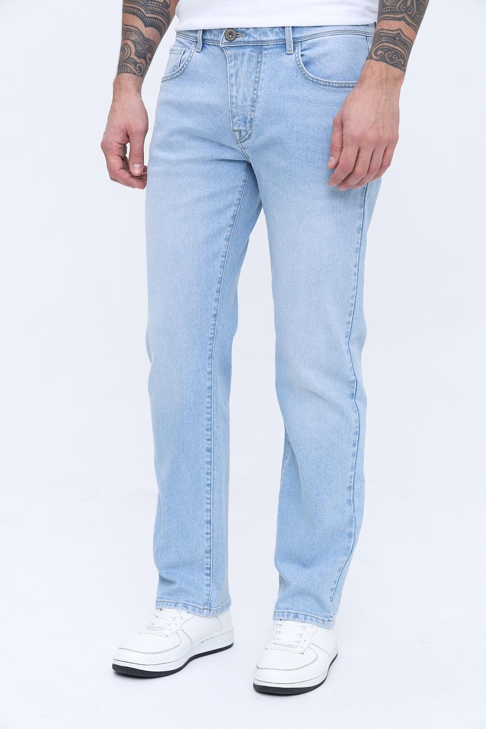 Джинсы Pezzo голубые relaxed