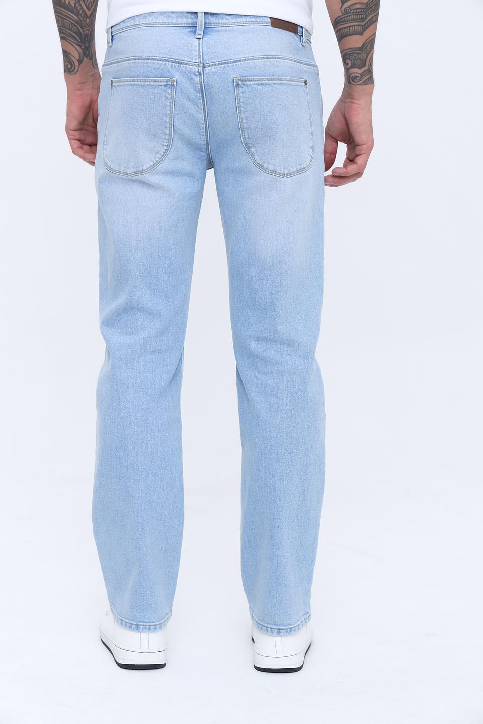 Джинсы Pezzo голубые relaxed