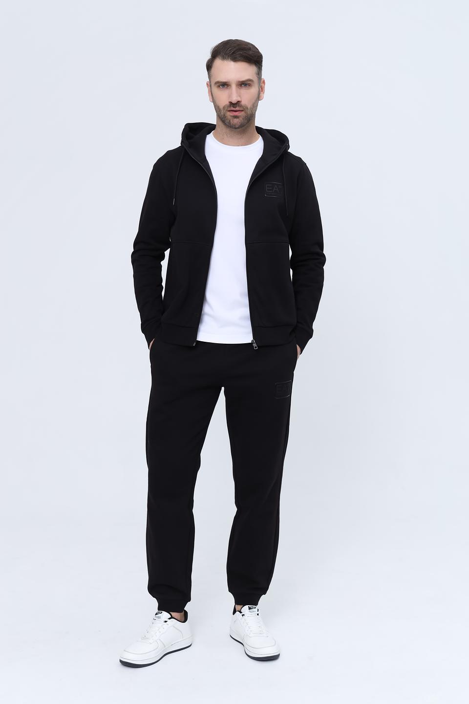 Костюм спортивный EA7 чёрный