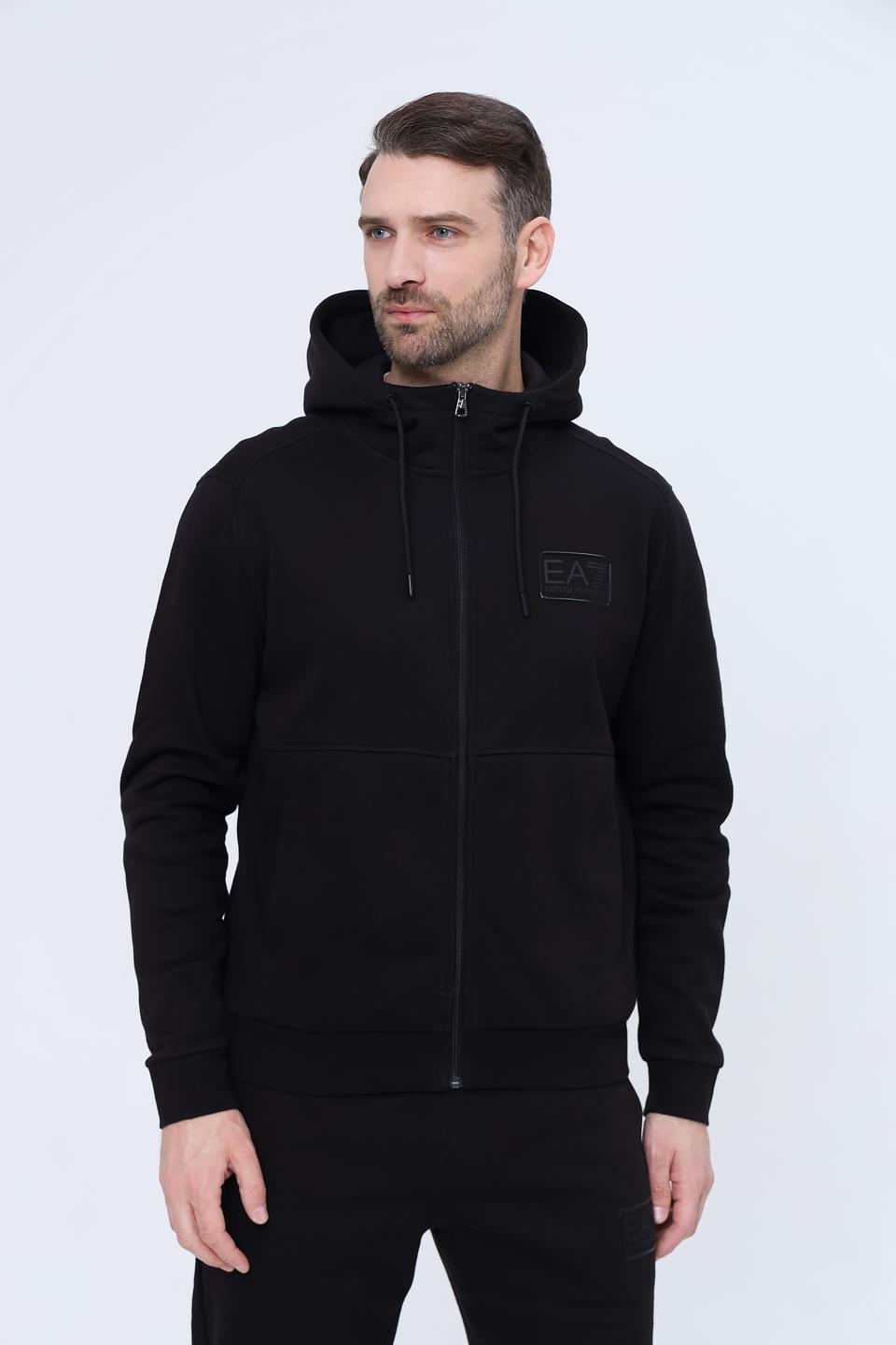 Костюм спортивный EA7 чёрный