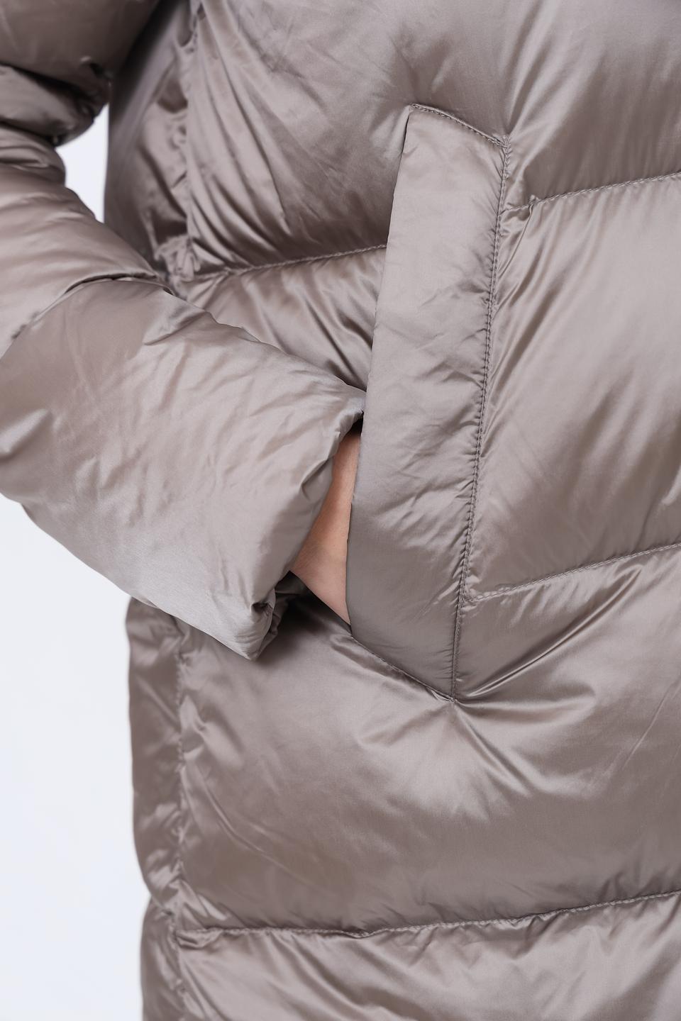 Пальто Bomboogie стеганое бронзовое