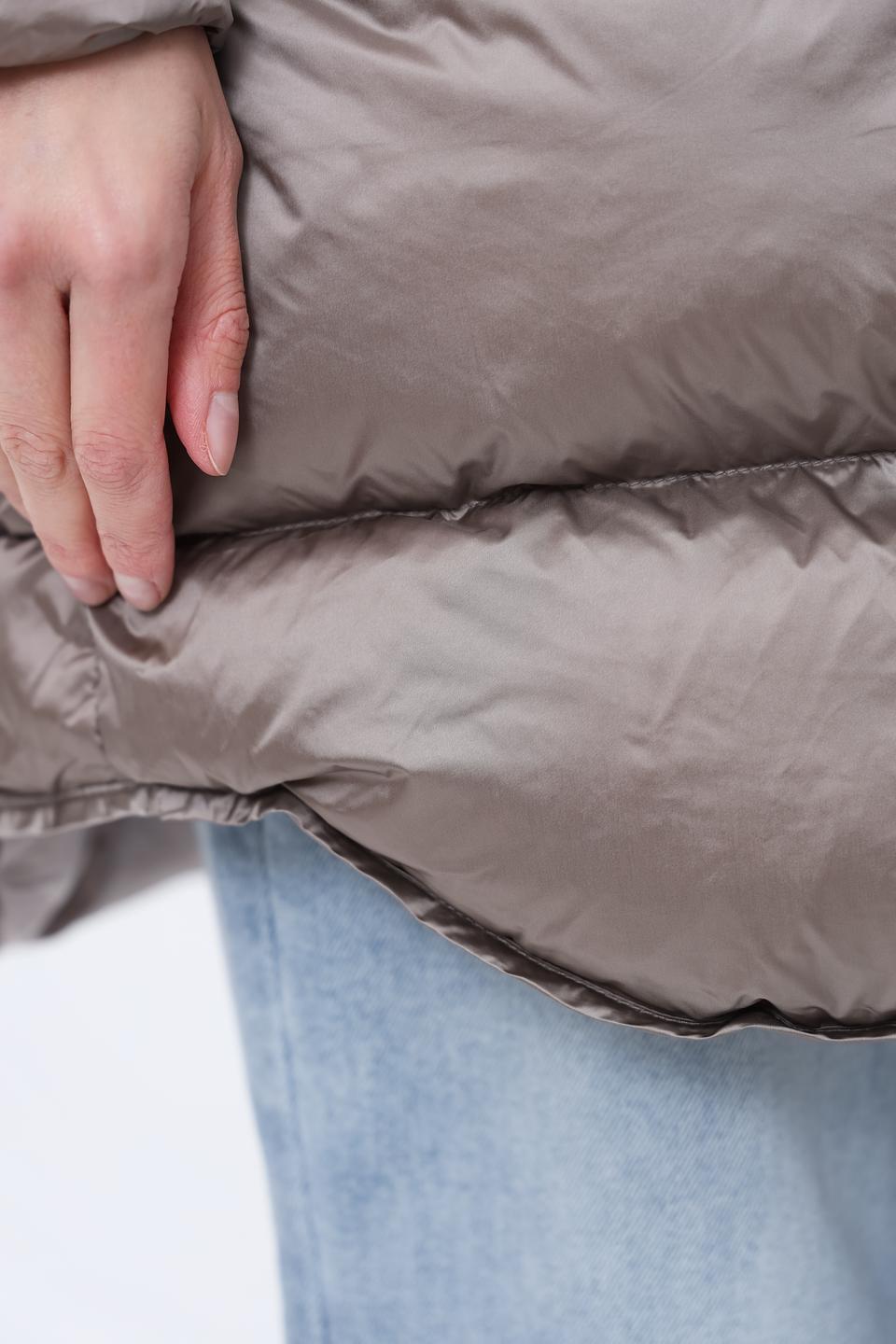 Пальто Bomboogie стеганое бронзовое