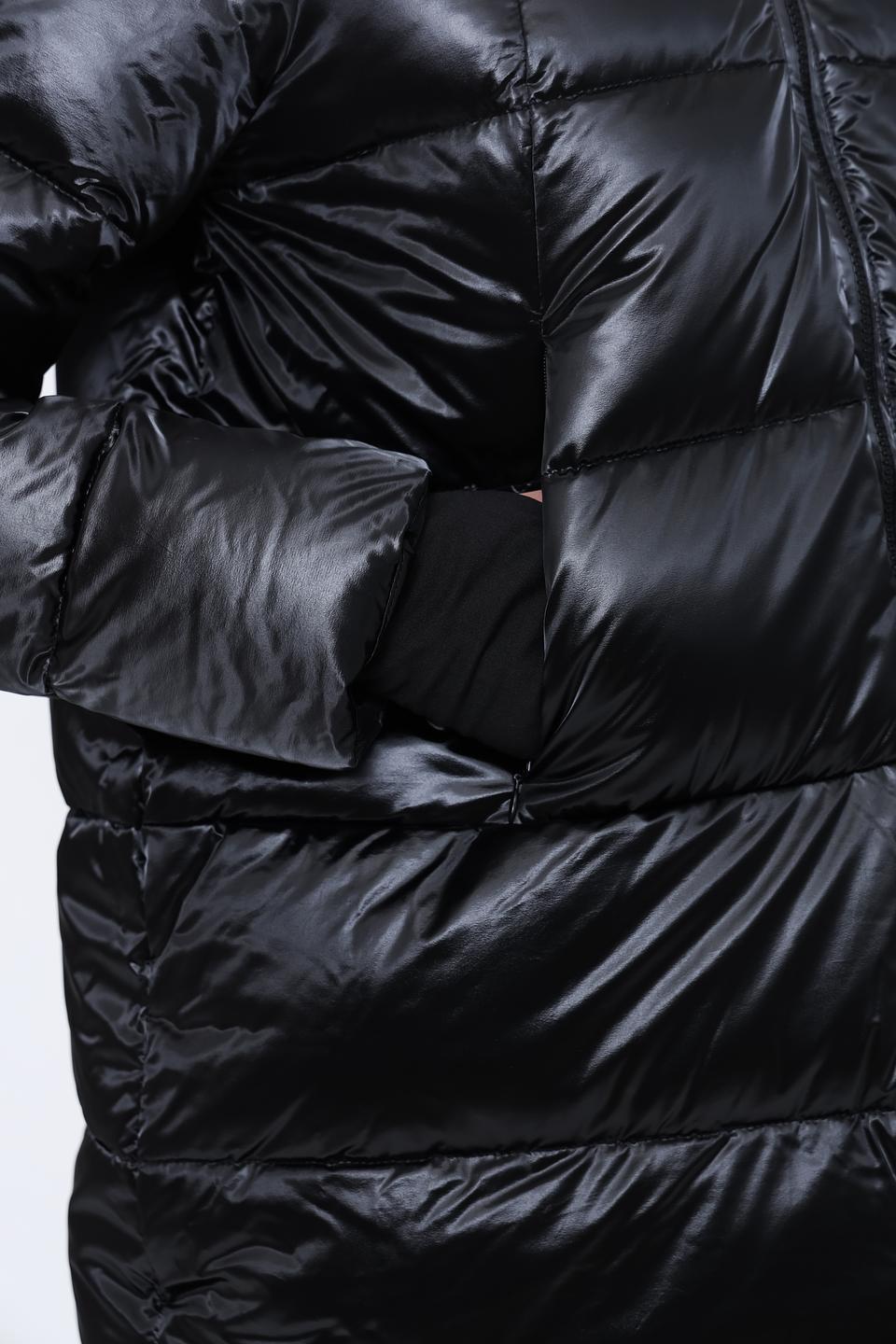 Пальто Bomboogie стеганое чёрное