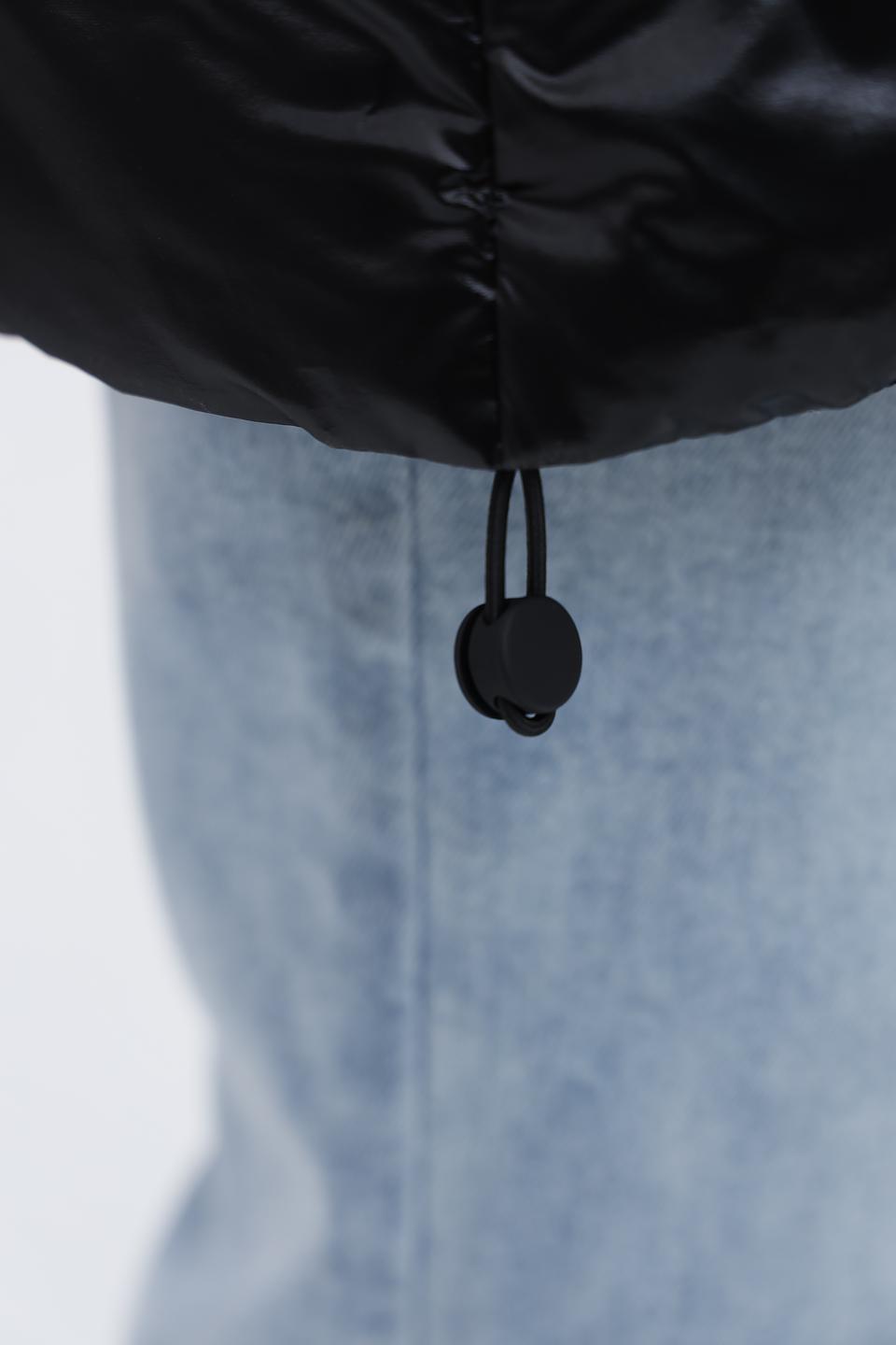 Пальто Bomboogie стеганое чёрное