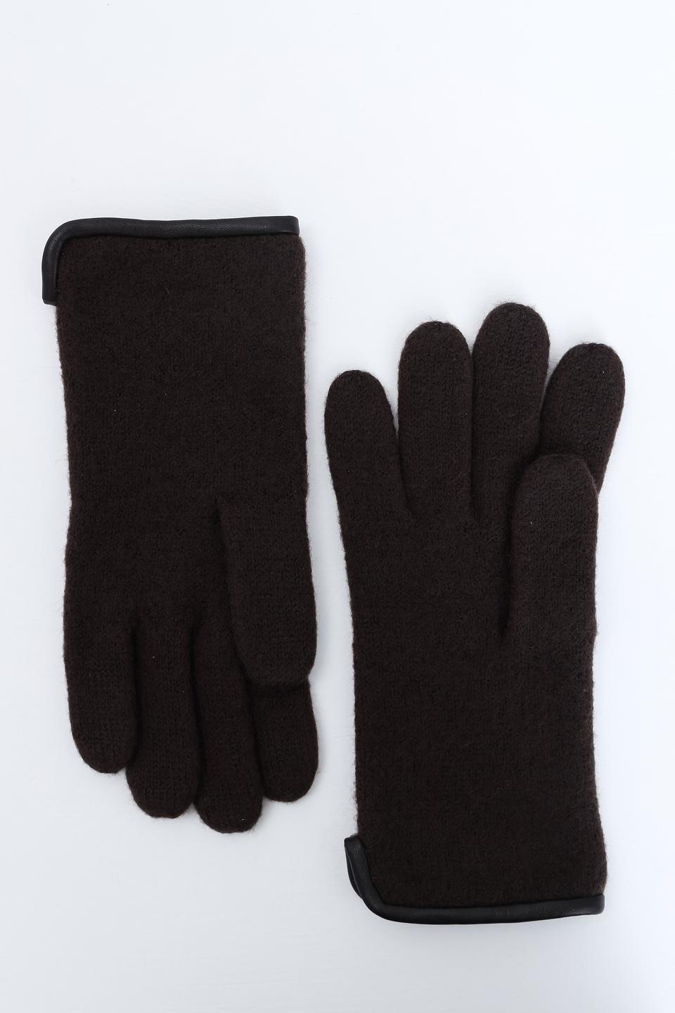 Перчатки Roeckl шерстяные коричневые