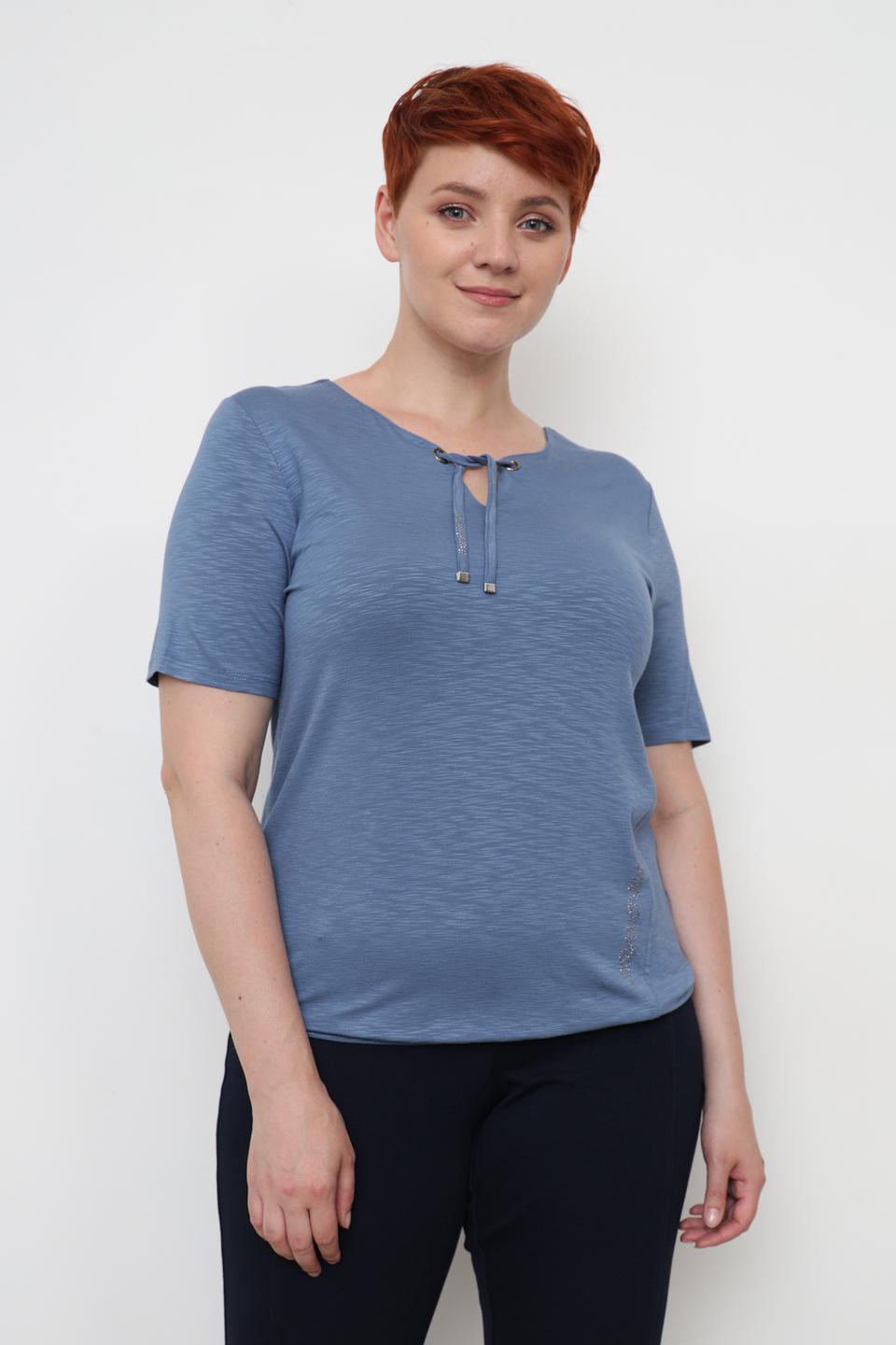 Футболка Barbara Lebek голубая