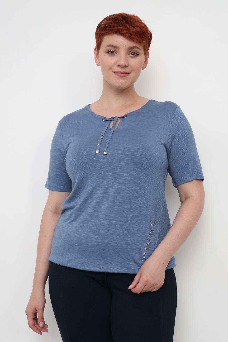 Футболка Barbara Lebek голубая