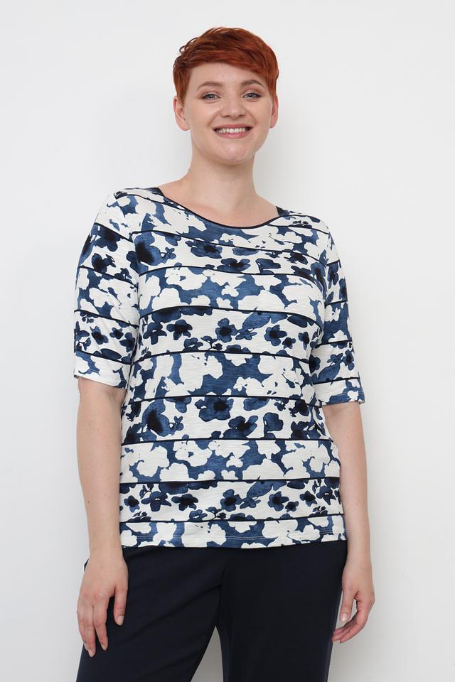 Футболка Barbara Lebek с цветочным принтом