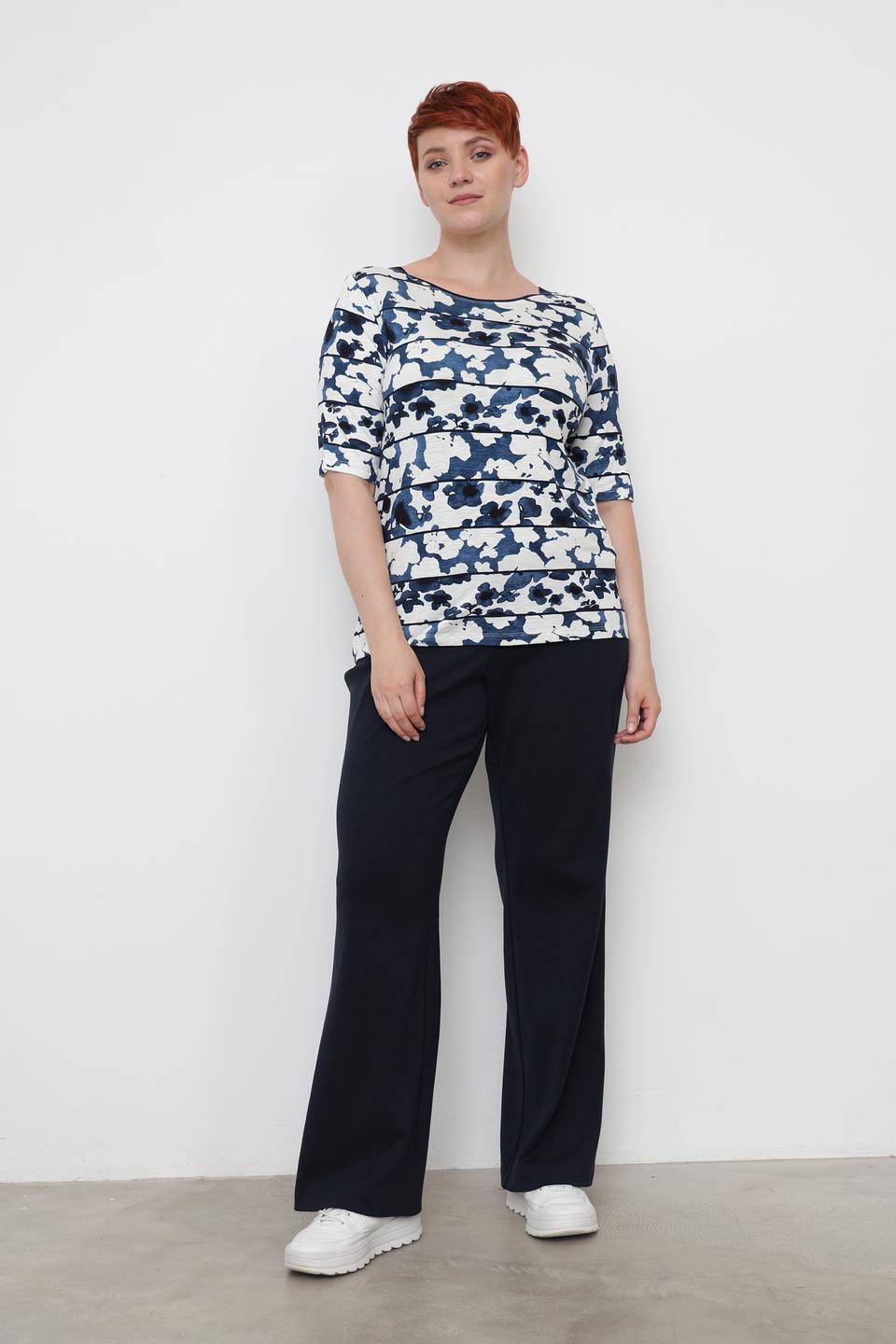 Футболка Barbara Lebek с цветочным принтом