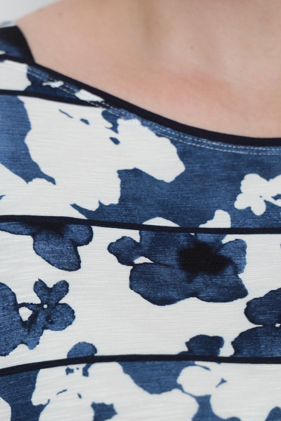 Футболка Barbara Lebek с цветочным принтом