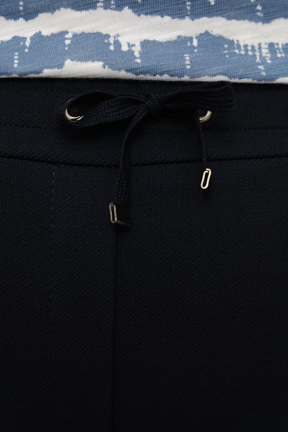 Брюки трикотажные Rabe collection темно-синие