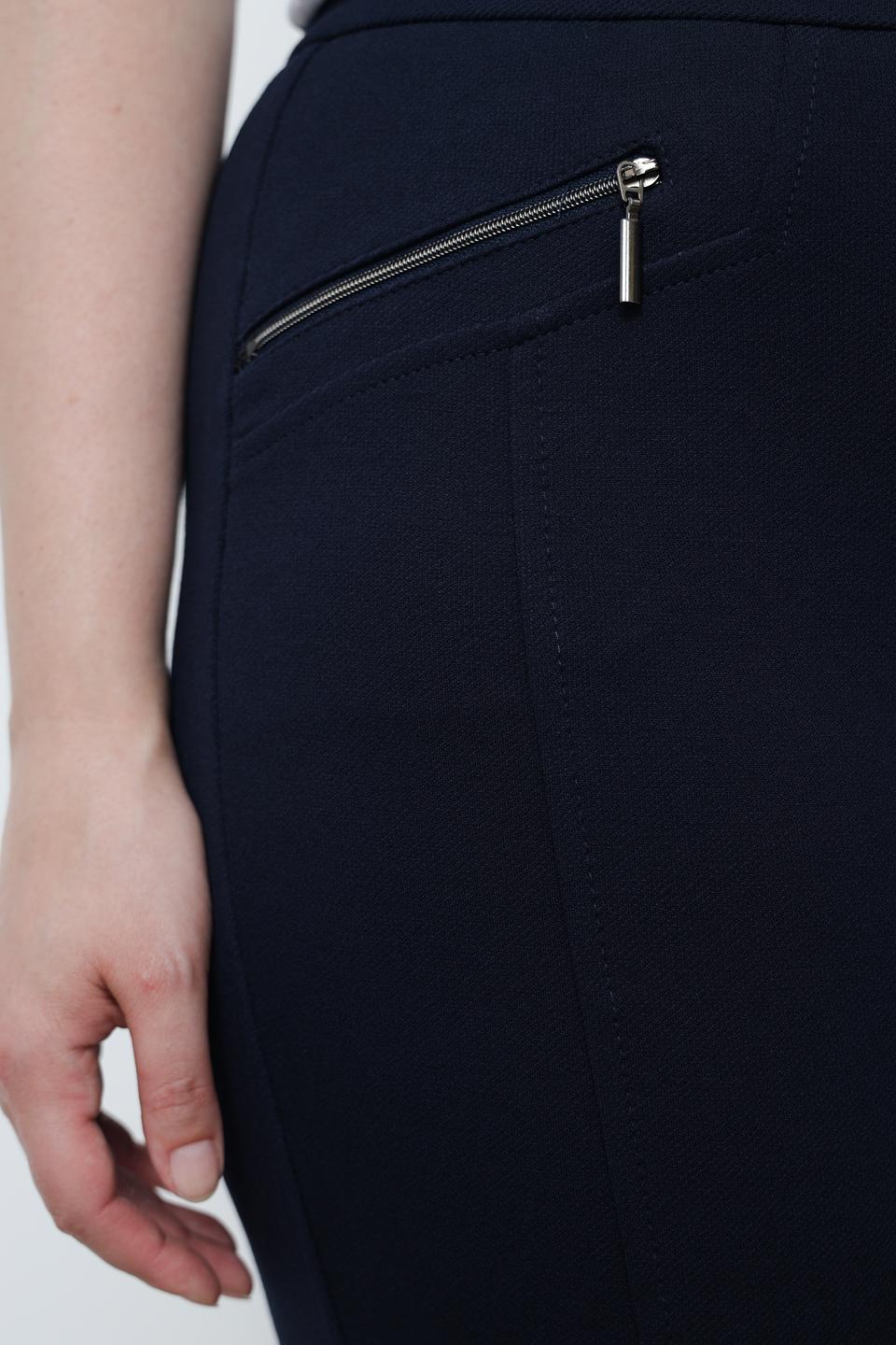 Брюки трикотажные Rabe collection темно-синие
