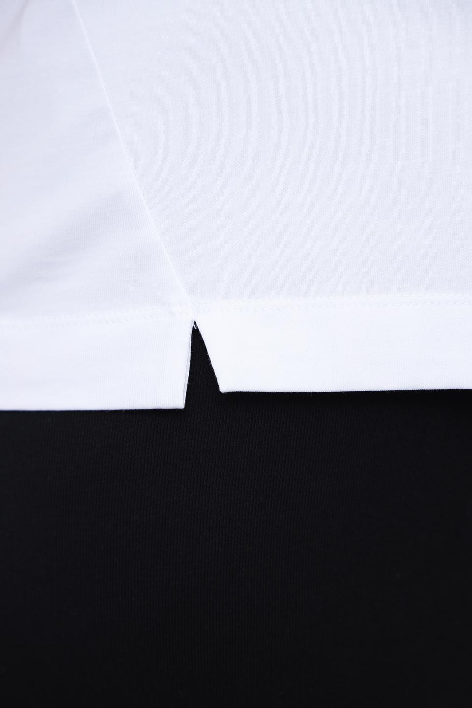 Футболка Margittes с декором JOY белый